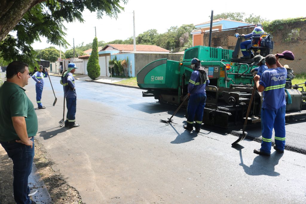 Programa De Recapeamento Chega Ao Bairro Jardim Alvorada